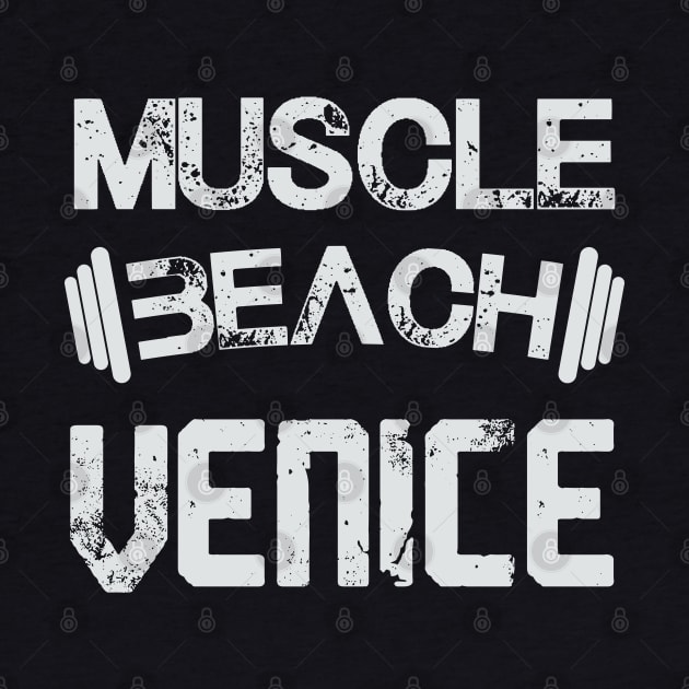 Muscle beach - Venice - California (light lettering) by ArteriaMix